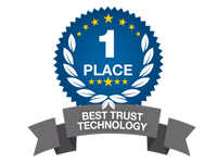 Wealth Advisor 1st place award for best trust technology